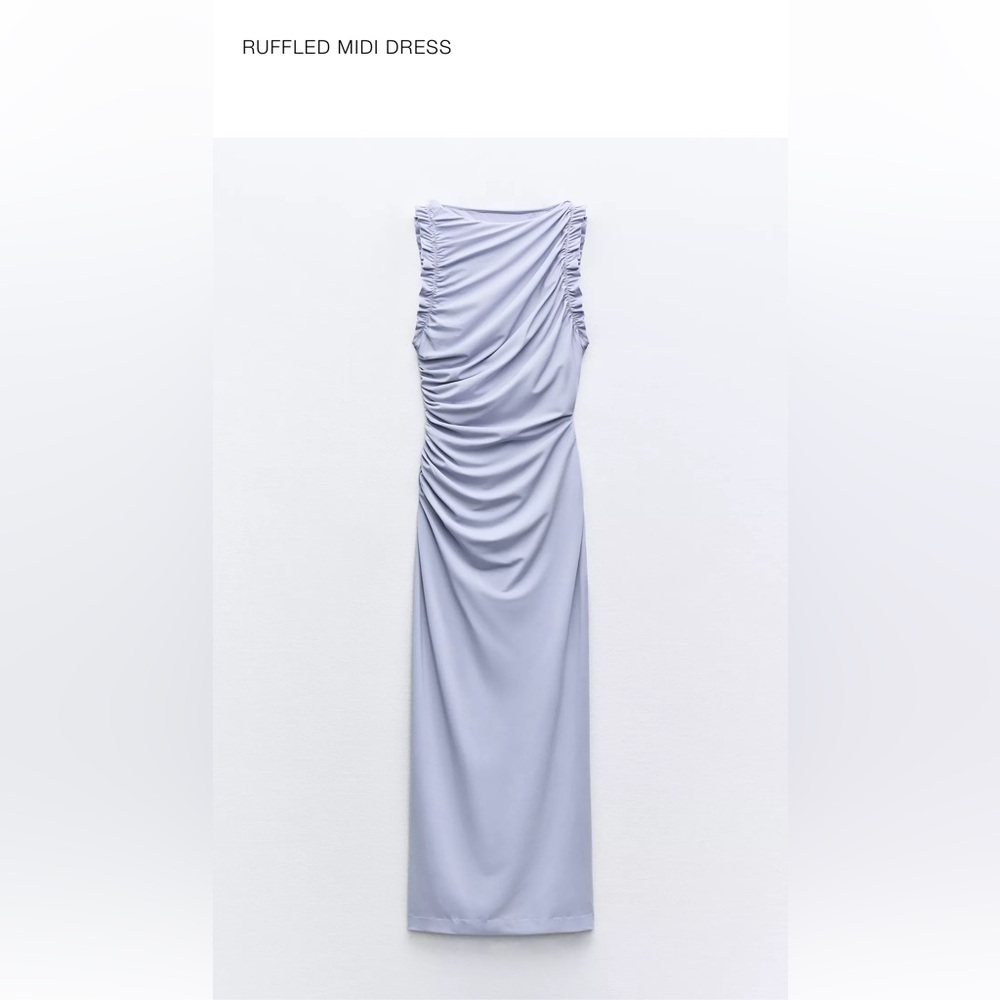 NWT Zara Lavender Maxi Dress